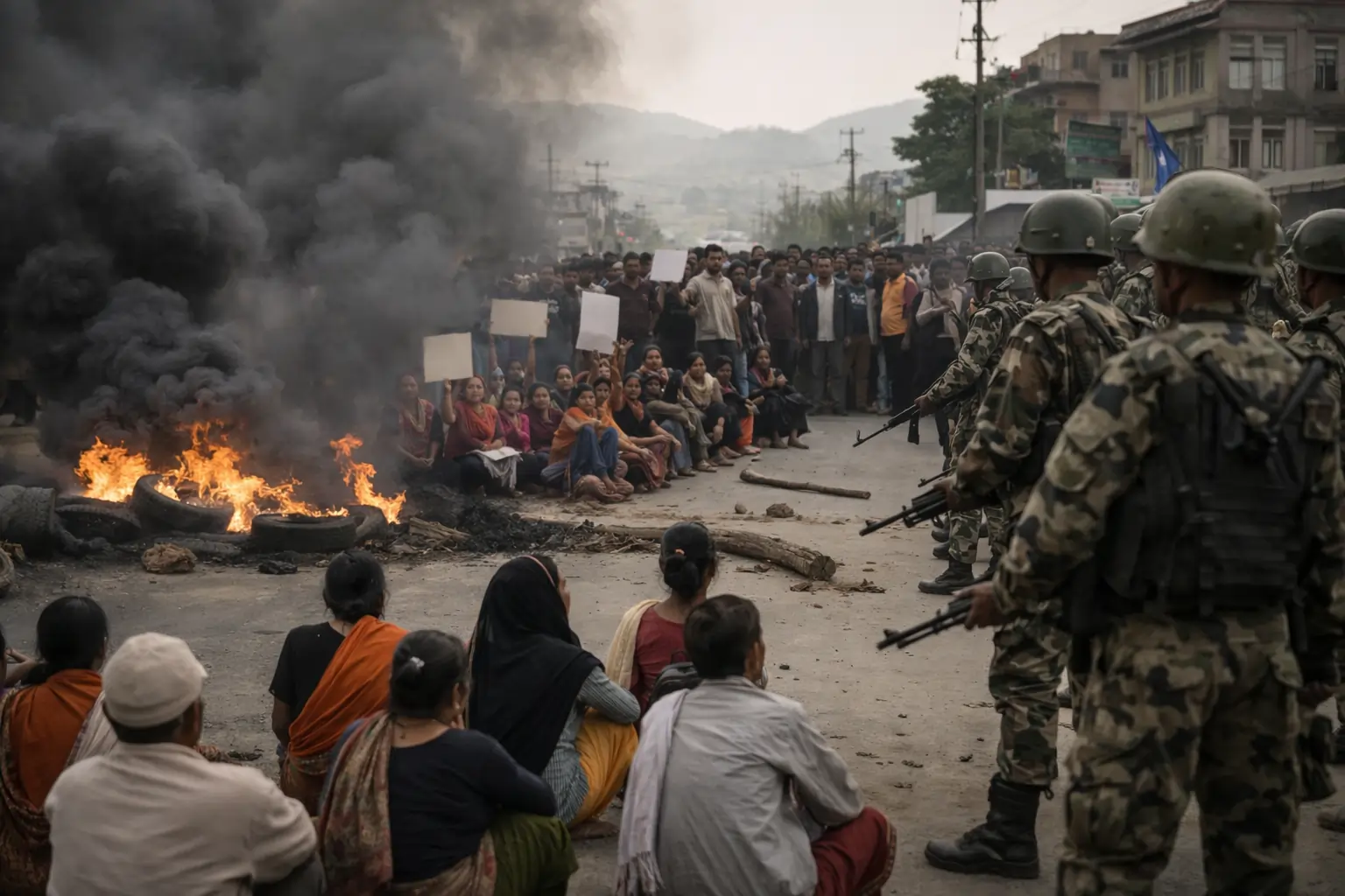 Peace Deal or Public Anxiety? Protests in Manipur Over UNLF Camp Relocation