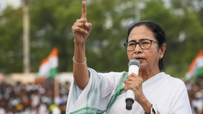 Mamata Banerjee Wages War over ‘Bulldozing Democracy’ during West Bengal Phase 2 Polls