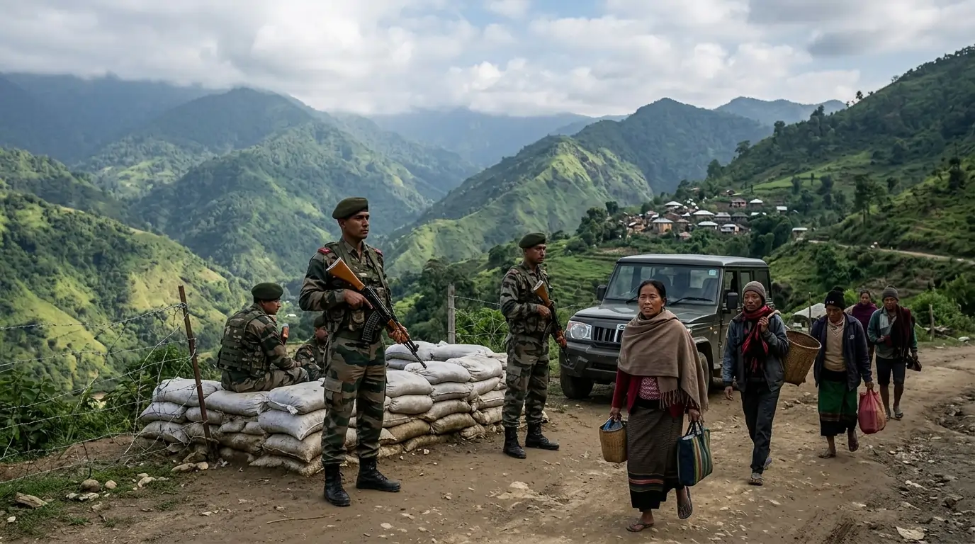 Guns Over Justice: How India’s Security Apparatus and BJP’s Silence Are Deepening a Humanitarian Crisis in Manipur’s Naga Hills